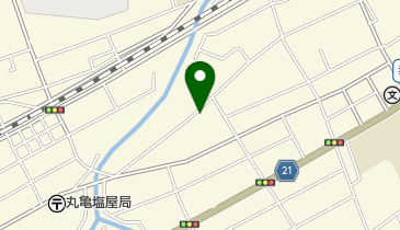 山地美容室の地図画像