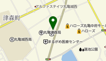 メガネのえびなの地図画像