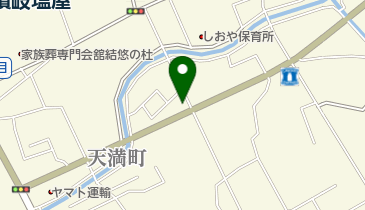 うえむら理容の地図画像