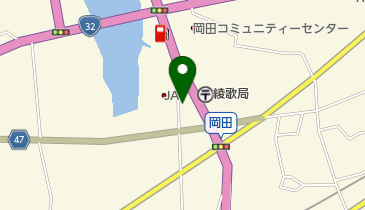 津村理容店の地図画像