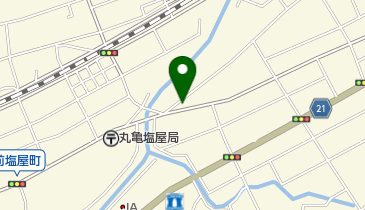 理容ハマダの地図画像