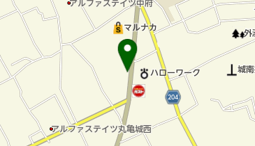 ヘアーサロン髪INGの地図画像