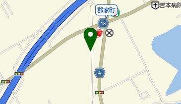 ヘアーハウス髪風船の地図画像