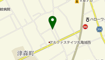 ヘアーサロンにしはらの地図画像