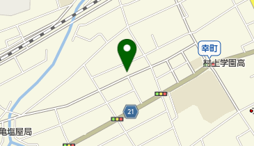 松田理容院の地図画像