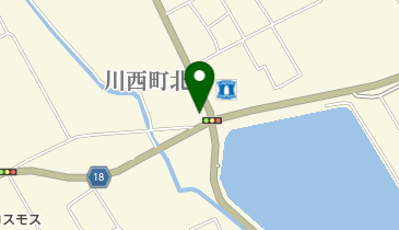 理容マツナガの地図画像