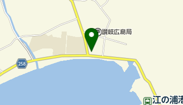 香川旅館の地図画像