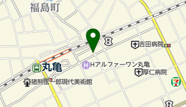 西竹食堂の地図画像