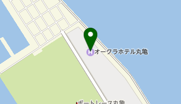 オークラホテル丸亀 四季亭の地図画像