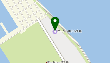 オークラホテル丸亀 グリーンラウンジの地図画像