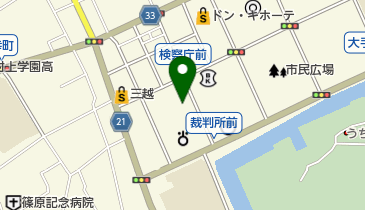 丸亀拘置支所の地図画像