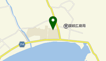 丸亀市 消防団 第3分団屯所の地図画像