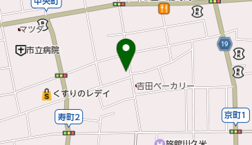 長田フルーツの地図画像