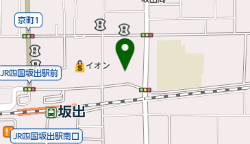 アザレ坂出サロンの地図画像