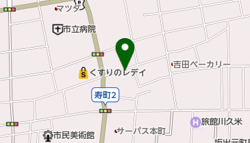 富永自転車商会の地図画像