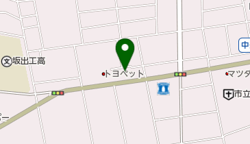 鎌田モータースの地図画像