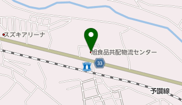 旭食品株式会社 共配物流センターの地図画像