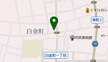 ヤングドライクリーニングの地図画像