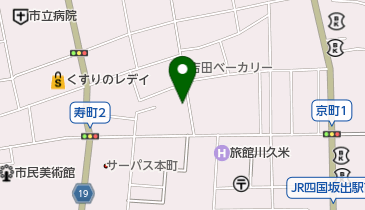 いづつや化粧品店サンロード店の地図画像