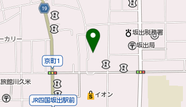 山家美容室の地図画像