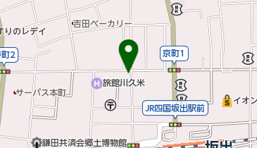 あが徳呉服ブティックの地図画像