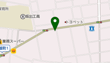 日の出理髪店の地図画像