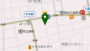大衆割烹由喜の地図画像