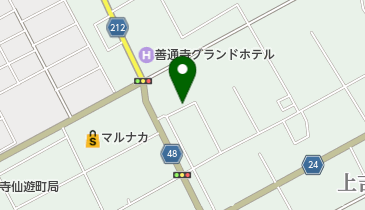 カトリック善通寺教会の地図画像