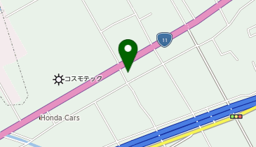 横田自動車の地図画像