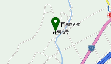 萬福寺の地図画像