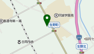 すし遊館善通寺店の地図画像