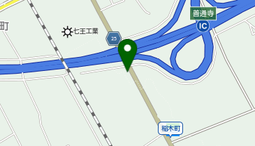 ピザ・ロイヤルハット善通寺店の地図画像