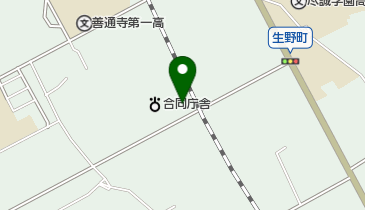 ヘアーサロン・YOUの地図画像