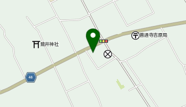 善通寺市役所 吉原公民館の地図画像