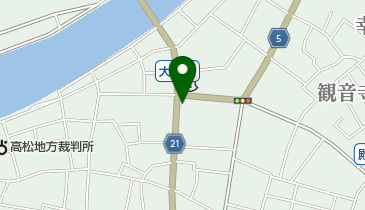 香川荒物店の地図画像