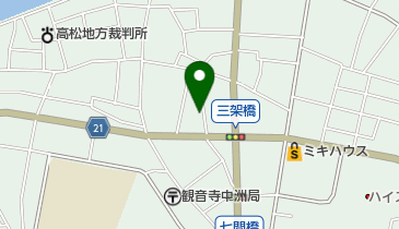 喜井お好み焼店の地図画像