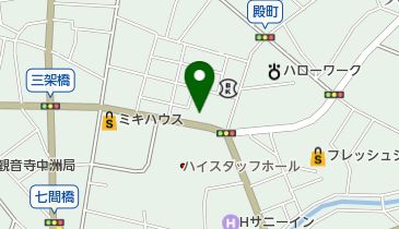 シューズ・バッグのイケダの地図画像