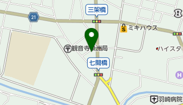 観音寺市 南公民館の地図画像