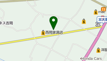 秋山ボディバランスの地図画像