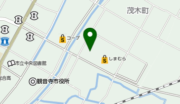 ブライダルコスチュームかぎやの地図画像