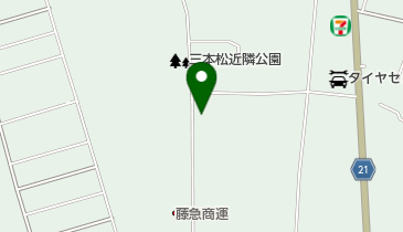 コジマ看板の地図画像