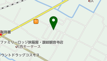 日本基督教会観音寺教会の地図画像