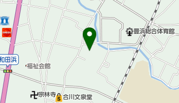 天理教和田浜分教会の地図画像