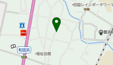 山陽クリーニング店の地図画像