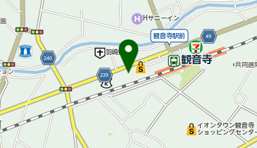 ヤングドライ栄町店の地図画像