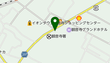 観音寺中央ライオンズクラブの地図画像