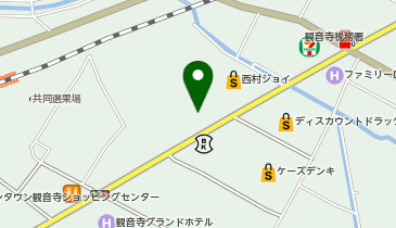 大西手芸品店の地図画像