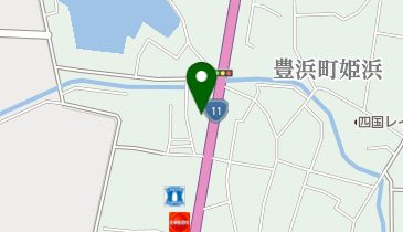 石川毛皮の地図画像