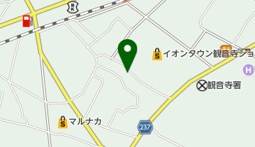 川西呉服店の地図画像