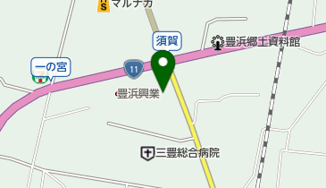 福田モータースの地図画像